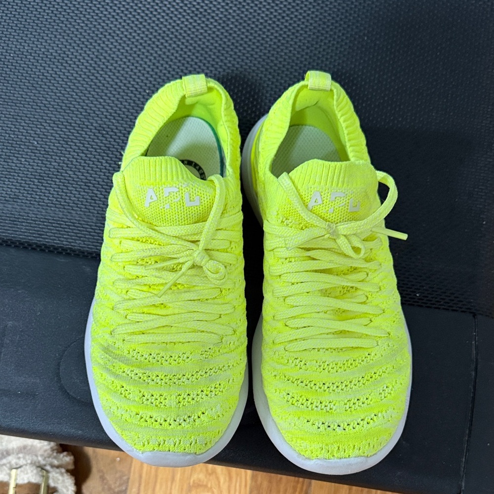 APL neon Yellow Sneakers